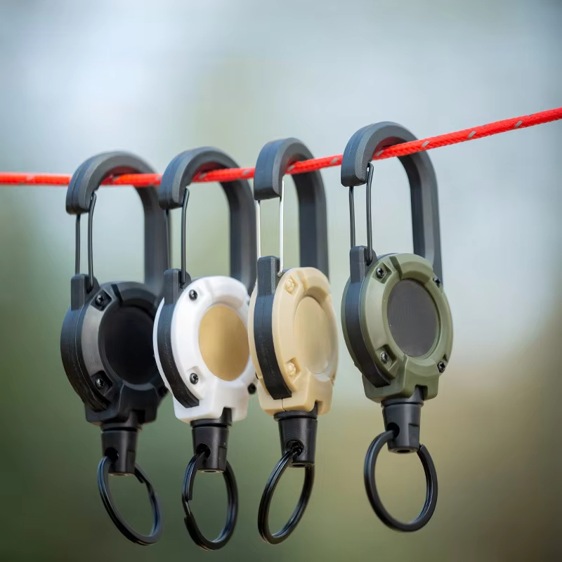 Conventional Reel - Carabiner Tali Tarik Retractable Heavy Duty,
