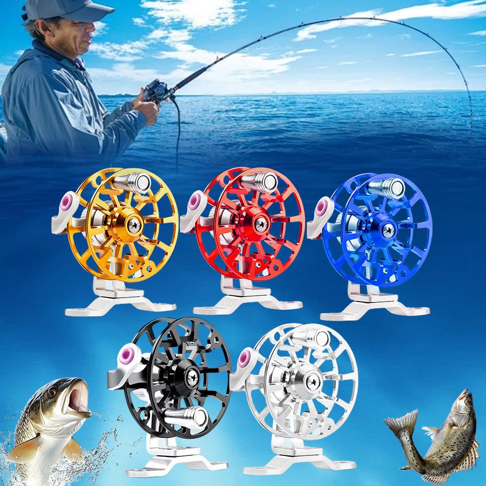 Reel Pancing Mini Full Metal,  - Ice Fishing Reel ulasan dan harga
