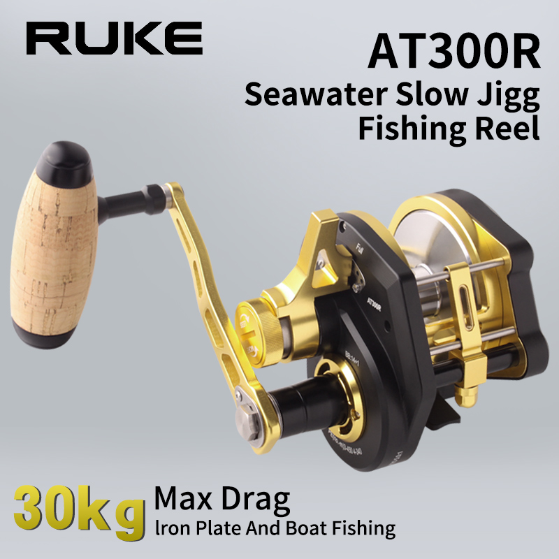 RUKE Reel Logam untuk Slow Jig - Reel Drag Knob ulasan dan harga
