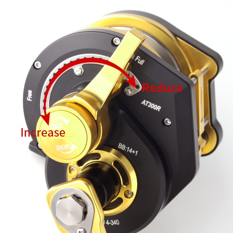 RUKE Reel Logam untuk Slow Jig - Reel Drag Knob ulasan dan harga