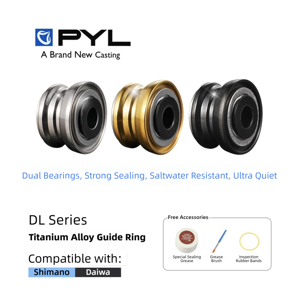 PYL Titanium Alloy Double Bear - Reel Spare Spool ulasan dan harga